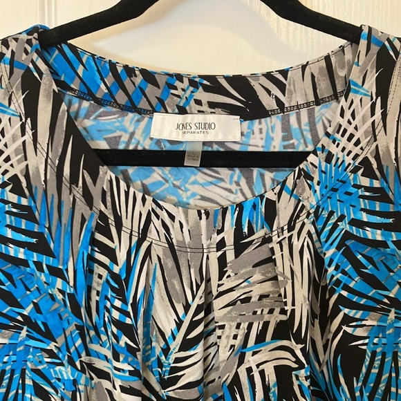 Jones Studio/Kasper Blouse & Skirt 1X-2X - Picture 4 of 9